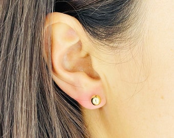 ピアス VINTAGE HOLLYWOOD Square Ring Ball Earrings BMH1305 S83bc8b71cdc54849ae6de8820c75f