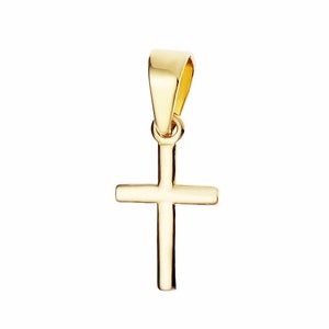 Gold pendant chain pendant gold pendant cross gold cross yellow gold 585 14KT