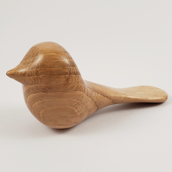 Comfort Bird - Hand Carved from Reclaimed English Oak