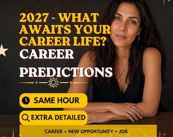 Lectura psíquica de carrera para 2027 / Predicciones laborales, cambios de carrera y oportunidades / Pronóstico laboral para el próximo año / Misma hora