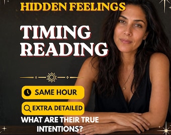 Same Hour Psychic Reading | Hidden Feelings, True Intentions, Love Insight,