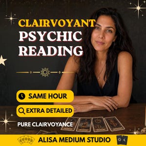 Clairvoyant Psychic Reading Same Hour  | Pure Energy Channeling, Honest Predictions, Spiritual Guidance