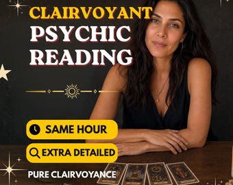 Clairvoyant Psychic Reading Same Hour  | Pure Energy Channeling, Honest Predictions, Spiritual Guidance