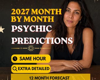 Lectura psíquica mes a mes para 2027 / Predicciones para los próximos 12 meses / Pronóstico anual de amor, carrera y vida