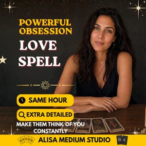 Powerful Obsession Love Spell | Same Day Casting | Make Them Think Of You Constantly | Romantic Attraction & Deep Desire Ritual