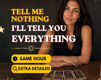 Blind Psychic Reading, Love Psychic Reading, Intuitive Reading, Same Hour Psychic Reading
