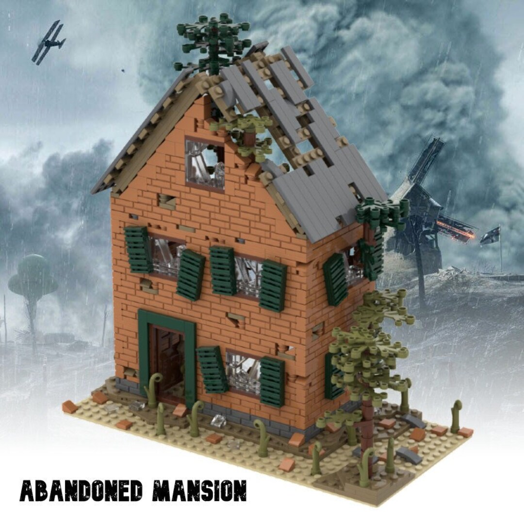 Buy Rural Ruin, Interlocking Brick Set of 920 Bricks, Compatible