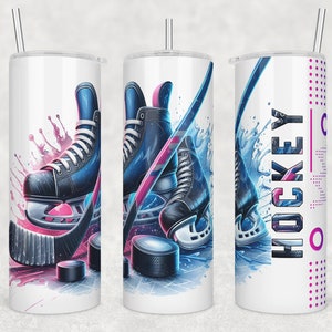 hockey tumbler wrap