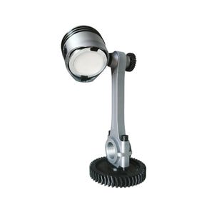 Piston LED table lamp, the perfect gift for Father&#39;s Day, as a retirement gift, and for men who are passionate about cars and motorcycles.