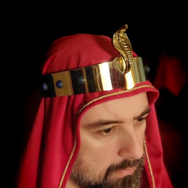 Crown for the Priest of the Gnostic Mass * Uraeus Crown * Cap of Maintenance * Thelema * O.T.O.