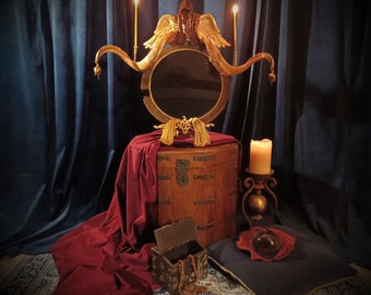 Miroir Magique, Nécromancie, Scrying, Objet Unique