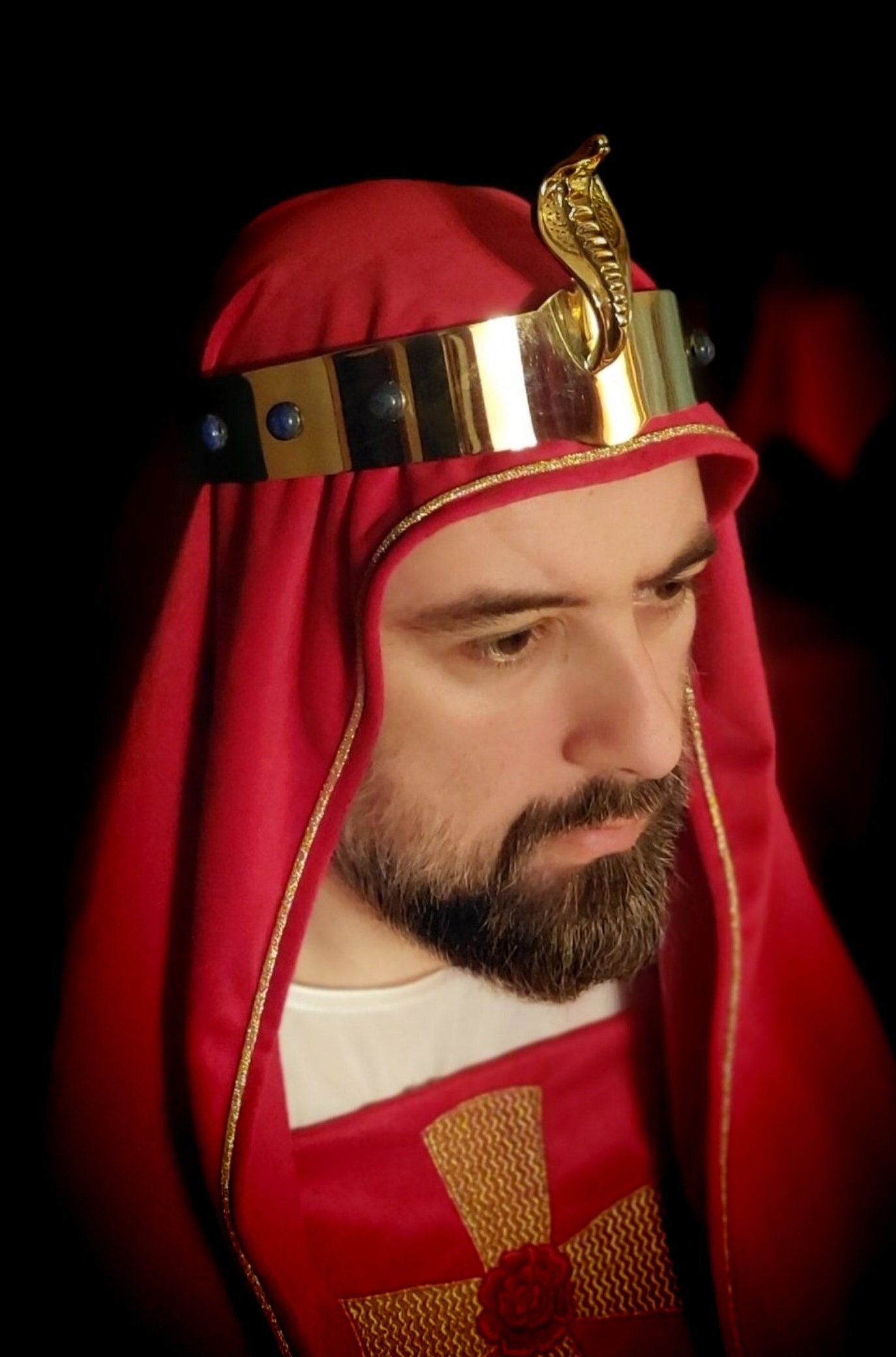 Crown for the Priest of the Gnostic Mass * Uraeus Crown * Cap of