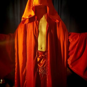Thelemic Robe of the Beast - Handcrafted Occult Garment for Rituals ...