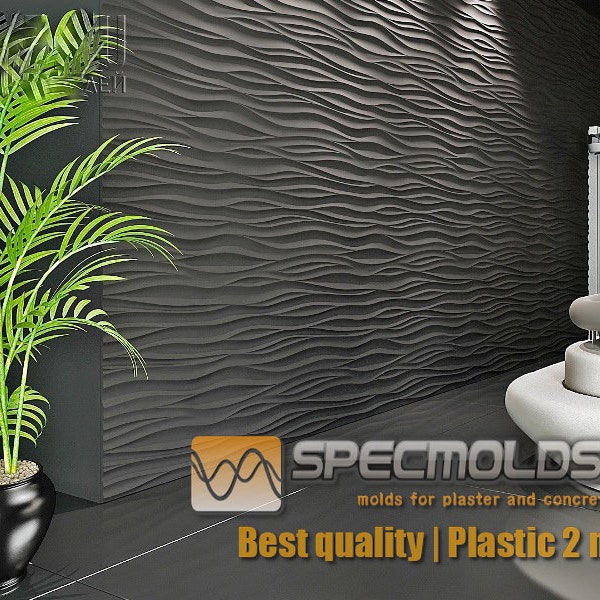 3d Gypsum Wall Panel Etsy