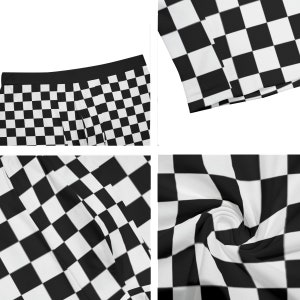 Checkered Men's Long Boxer Briefs - Etsy
