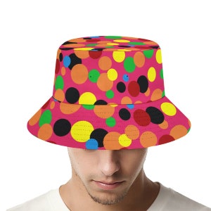 Polka Dot Fisherman hat