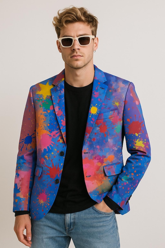 blazer splatter