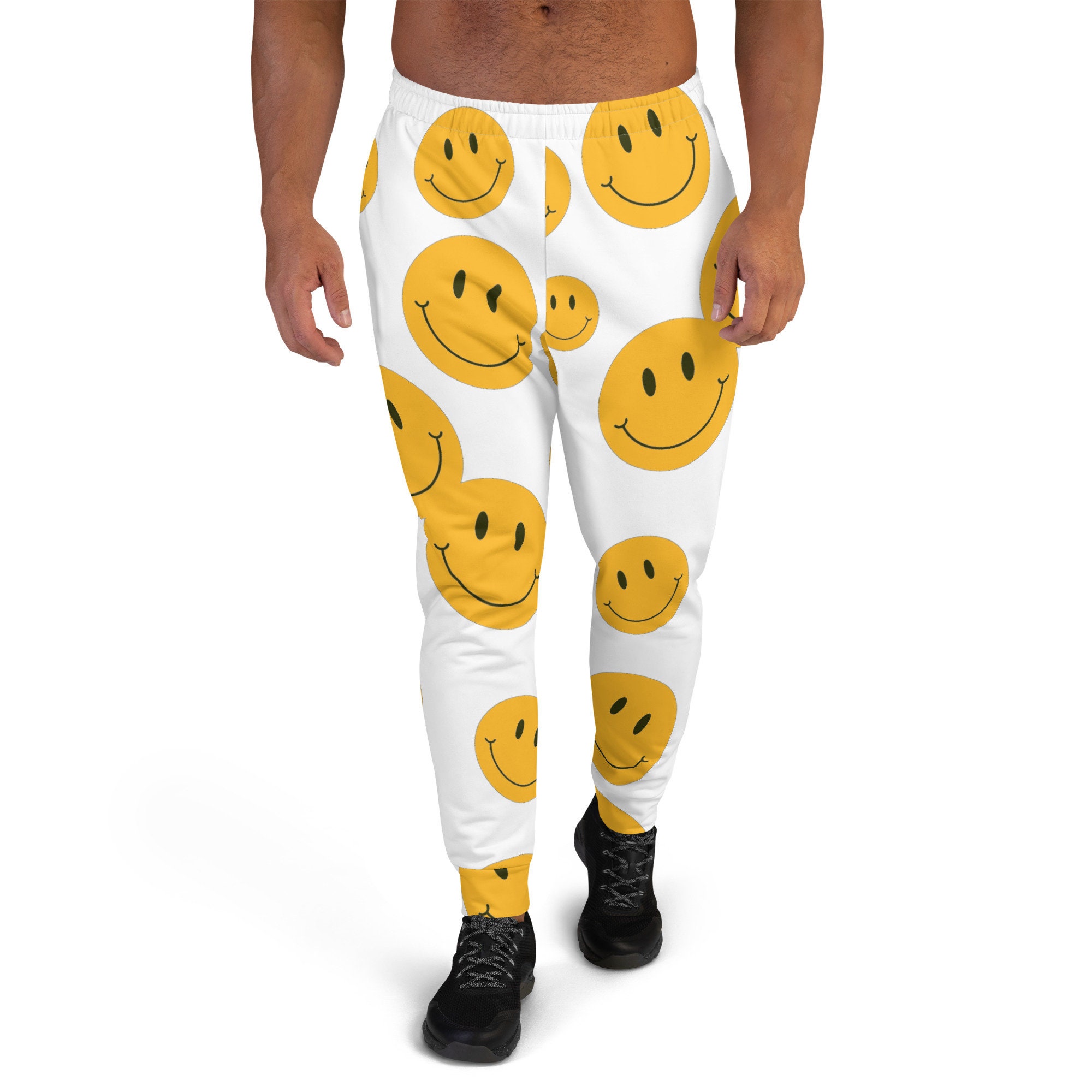 Happy face sweatpants shop