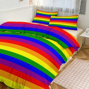 Pride 3-Piece Bedding Set-102&quot;x90&quot;/ 259x229cm (Dual-sided Printing)