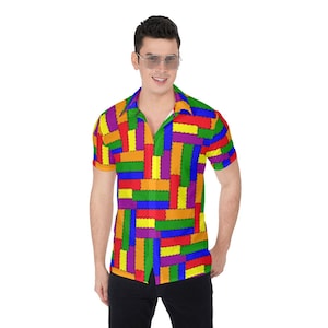 Pride Patchwork Short Sleeve Shirt