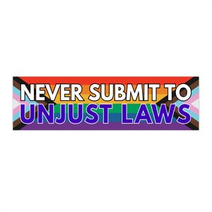 Never Submit Bumper Stickers