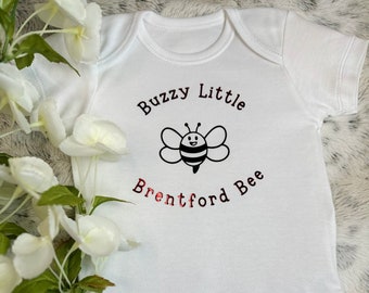 Buzzy Little Brentford Bee Bodysuit & Bib Gift Set with FREE Delivery