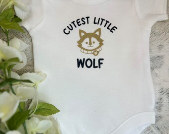 Cutest Little Wolf Baby Grow: Wolves FC Fan Gift Set with FREE Delivery