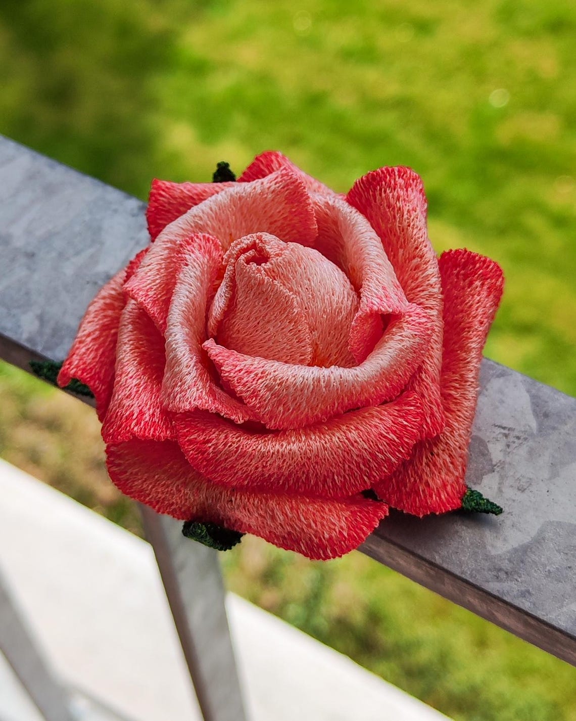 FSL Rose Machine Embroidery Design 3D Rose ITH Machine Embroidery ...