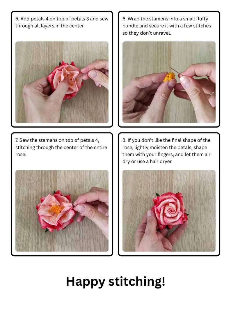 FSL Rose Machine Embroidery Design 3D Rose ITH Machine Embroidery ...