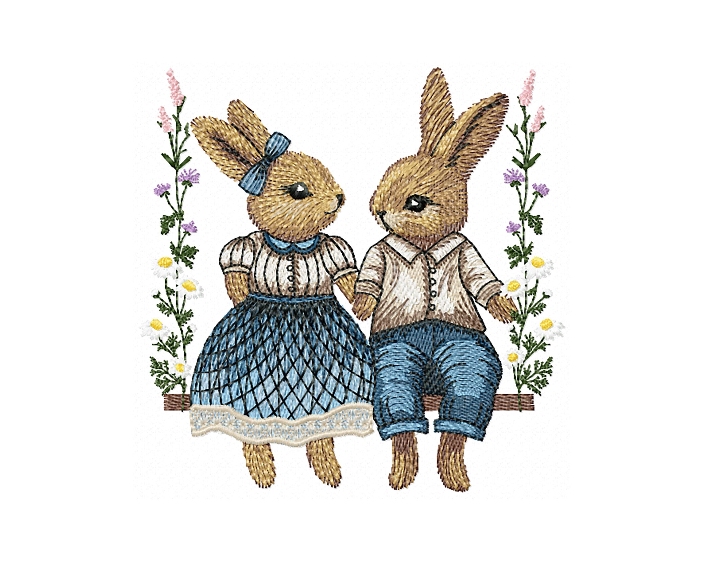 ヴィンテージイースターバニー - Etsy 日本