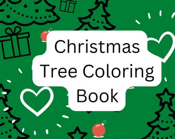 Christmas Tree Coloring Book
