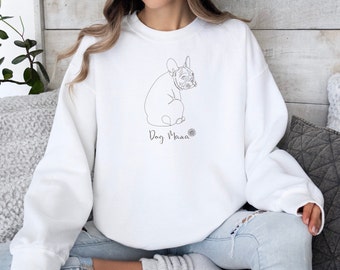 Hunde-Mama-Unisex-Sweatshirt als Geschenk für Hund, Muttertagsgeschenk für Hundeliebhaber, Sweatshirt als Geburtstagsgeschenk