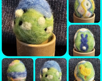 Easter Egg Needle Felting Kit