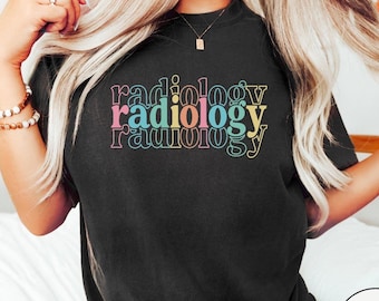 Comfort Colors® Radiology Shirt, Radiologist tShirt,RAD Tech Shirt,RAD Technologist Gift,Radiology gift,Nursing Student Gift,Xray Tech