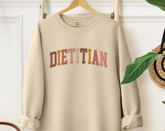 Registered Dietitian Sweatshirt, RD Sweatshirt, Gift for Dietitian, Nutritionist shirt, Rd Grad Gift, Dietetics Dietitian Sweatshirt,Rd Gift