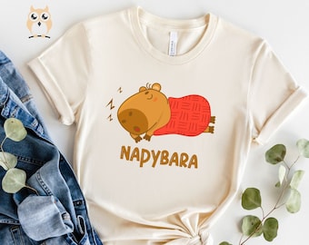 Capybara Shirt, Capybara Tshirt, Funny Capybara T-Shirt, capybara lover tee, Animal Lover Shirt, Capybara Gifts, Cute Capybara, Animal shirt
