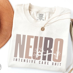 Neuro ICU Nurse Shirt,Neuro Intensive Care Unit T-Shirt,Neurological ICU Tech Shirt,Neurology Team Shirt,Neuro Nurse Gift for Intensive Care