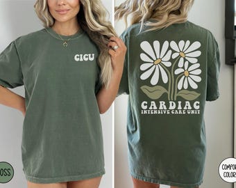 Cardiac ICU Nurse Shirt, CVICU Nurse Shirt, Cardiology Tshirt, Cardiology Student,Critical Care Nurse, Cardiac Rn Gifts,Cardiovascular Nurse