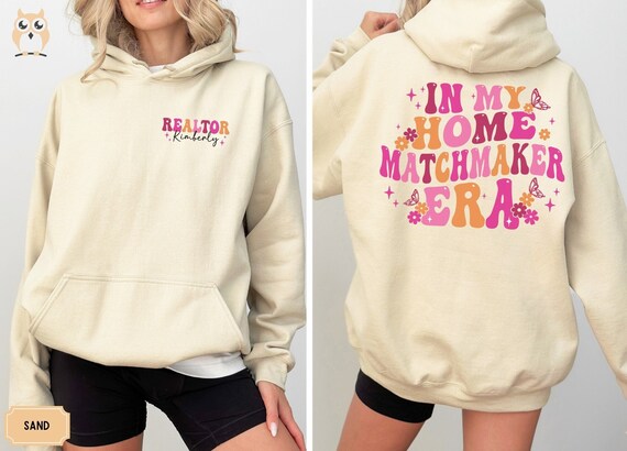 Personalized Real Estate Sweatshirt for Realtor Hoodie, Realtor Custom Name Gift for Realtor Shirt, Gift for Real Estate Agent Closing Gift