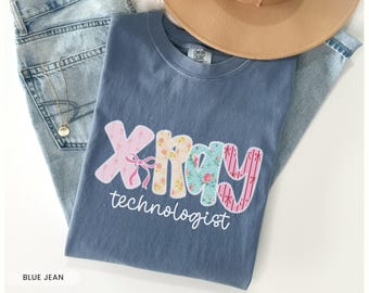 Comfort Colors® Xray Tech Shirt, Radiology Shirt, Radiologic Technologist Tshirt, Radiology Graduation Gift, Xray Student, Radiologist Gift