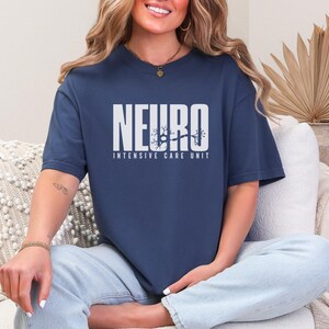 Neuro ICU Nurse Shirt, Neuro Intensive Care Unit T-Shirt,Neurological ICU Tech Shirt,Neurology Student Grad,Neuro Nurse Gift,Intensive Care