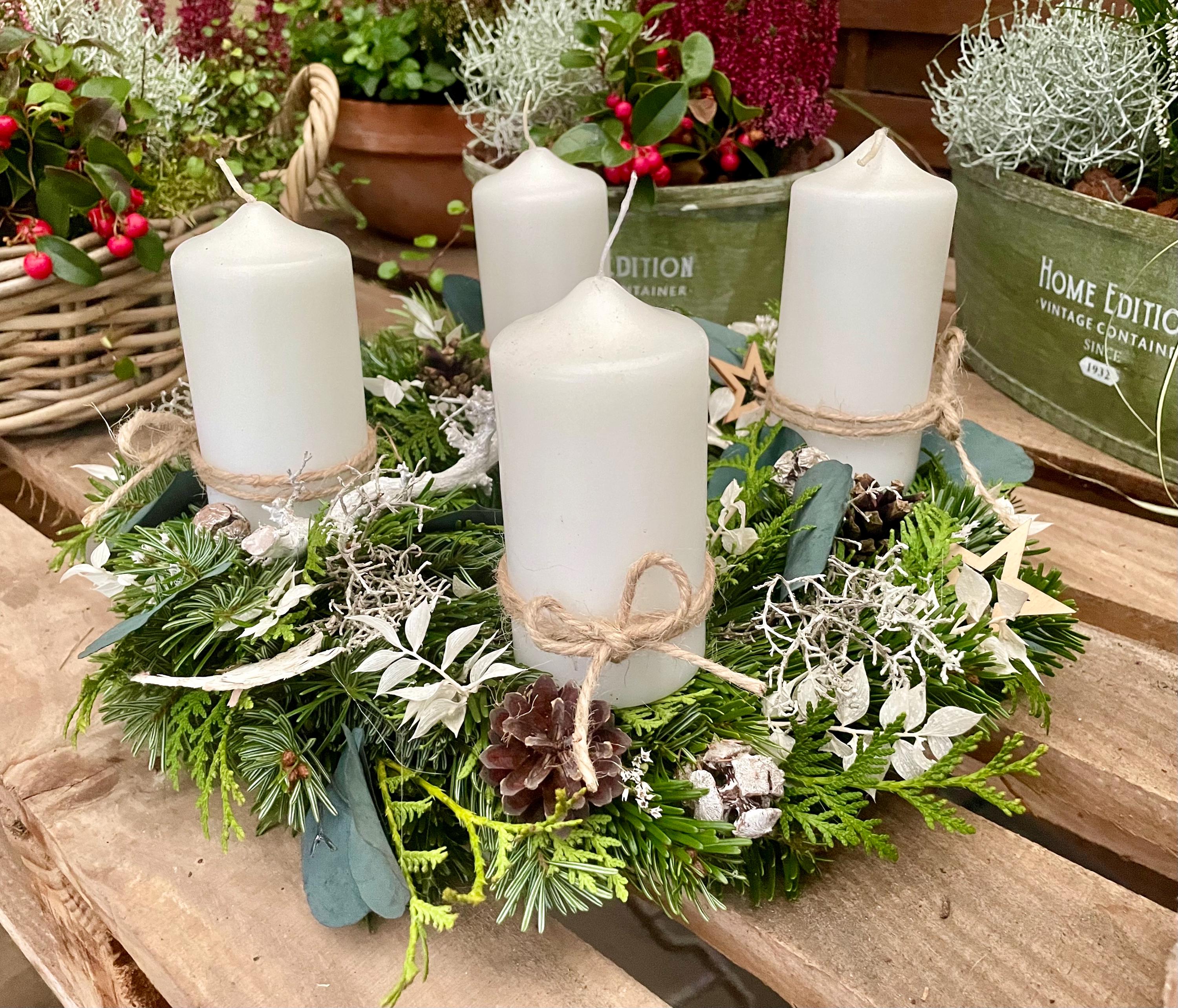 Adventsgesteck lnglich - Etsy.de