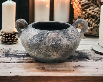 Ceramic Rustic Bowl | Handmade Wabi Sabi Ceramic Vessel