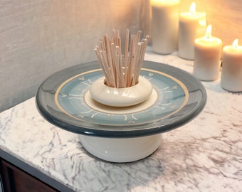 Ceramic Reed Diffuser With 140cc Fragrance. Mothers Day Gift Essential oil diffuser. Unique Housewarming Gift For Her.