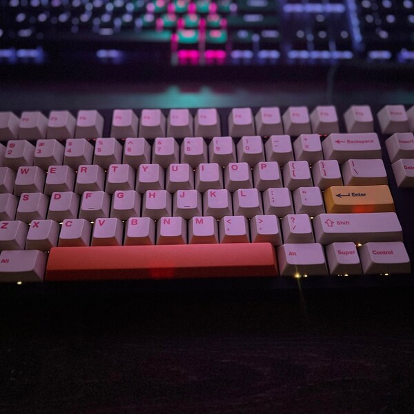 Black Ember Custom Keyboard