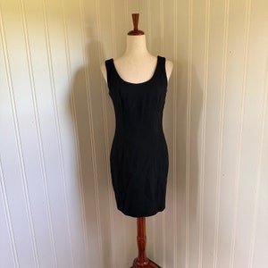 Vintage 90s/Y2K Black The Limited Mini Dress size 4