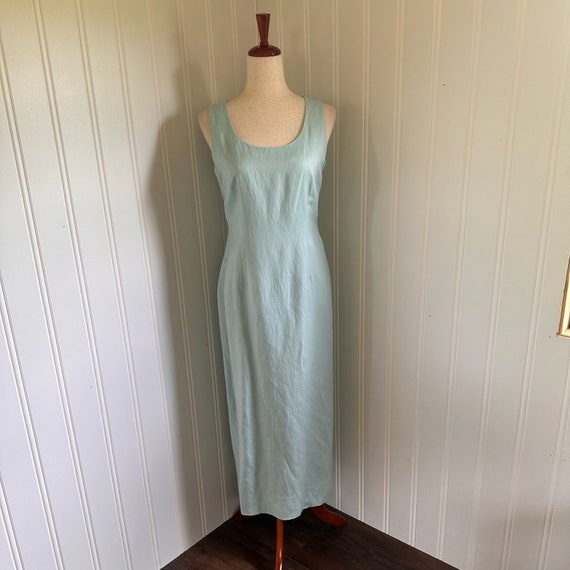 knee length dresses for ladies Blue linen dress, EUR 40, Jessica Howard  Galler Fl