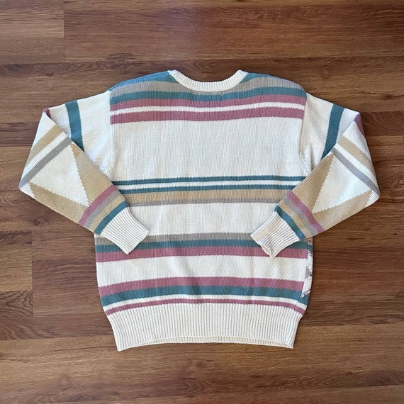Vintage 80s/90s Cottagecore Knit Sweater size sma… - image 3