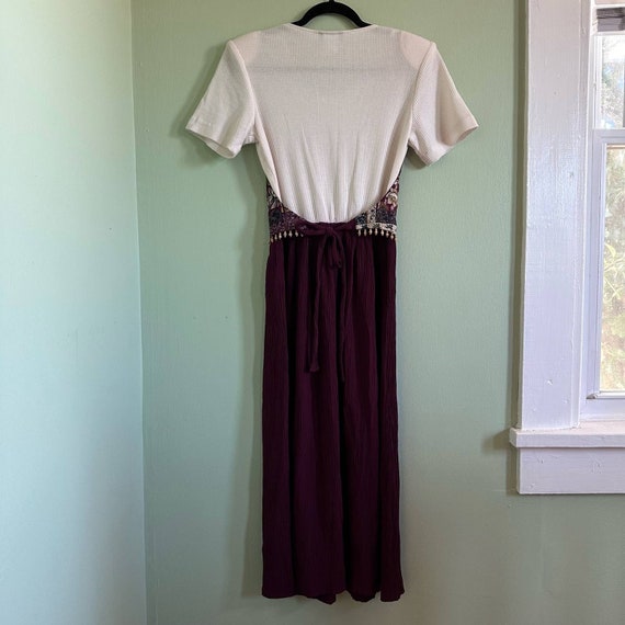 Vintage 90s Cottagecore Prairie Dress size 12 - image 7