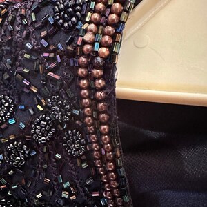Vintage Adrianna Papell Blue Beaded Skirt Set 6 Bild 8